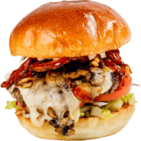 Loaded Mushroom Burger