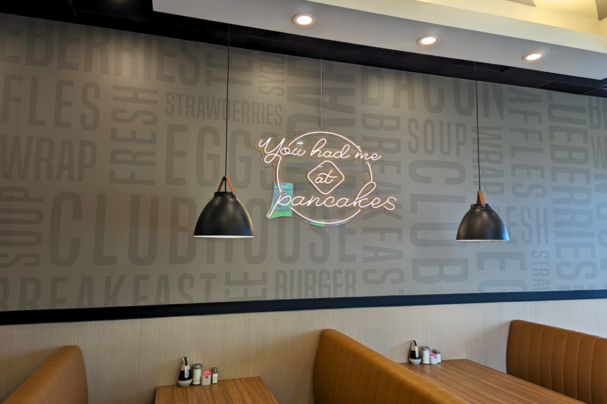 Neon sign